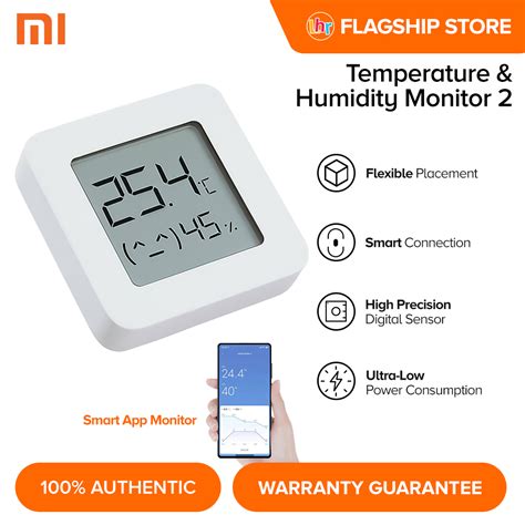 Xiaomi Smart Temperature and Humidity Monitor 3